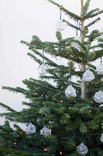 Snowball Glass Ornament (One left!)