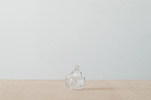 Snowball Glass Ornament (One left!)