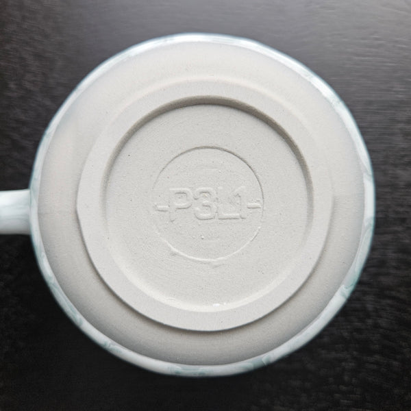 Apollo Ceramic Mug - Turquoise + White Dots