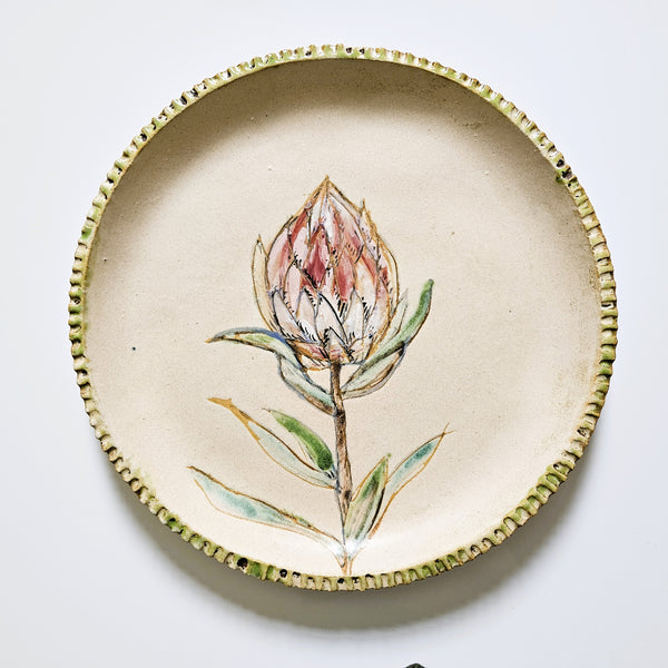 Flower Ceramic Plate