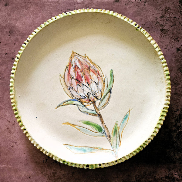 Flower Ceramic Plate