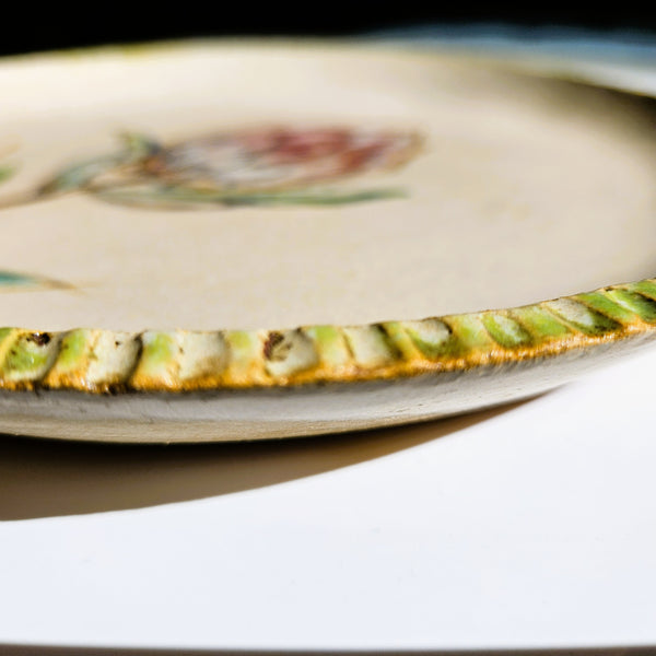 Flower Ceramic Plate