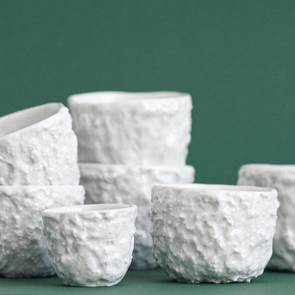 Stone Age Espresso Cup - White