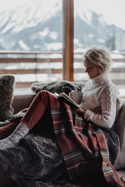 Recycled Wool Buffalo Check Blanket